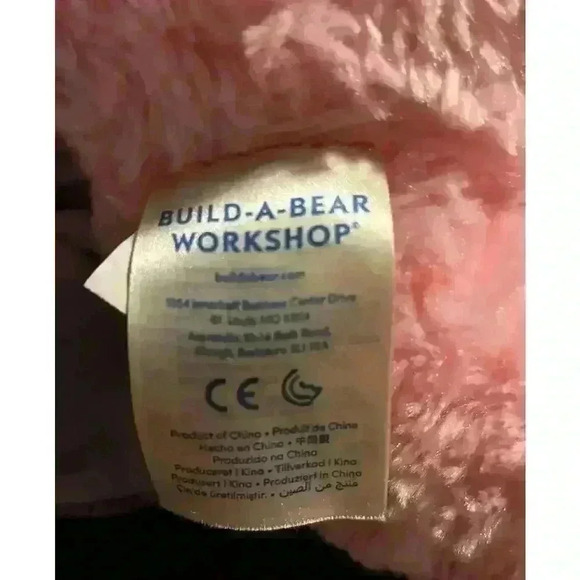 Build-A-Bear Pink Frozen Bear - Picture 3 of 3